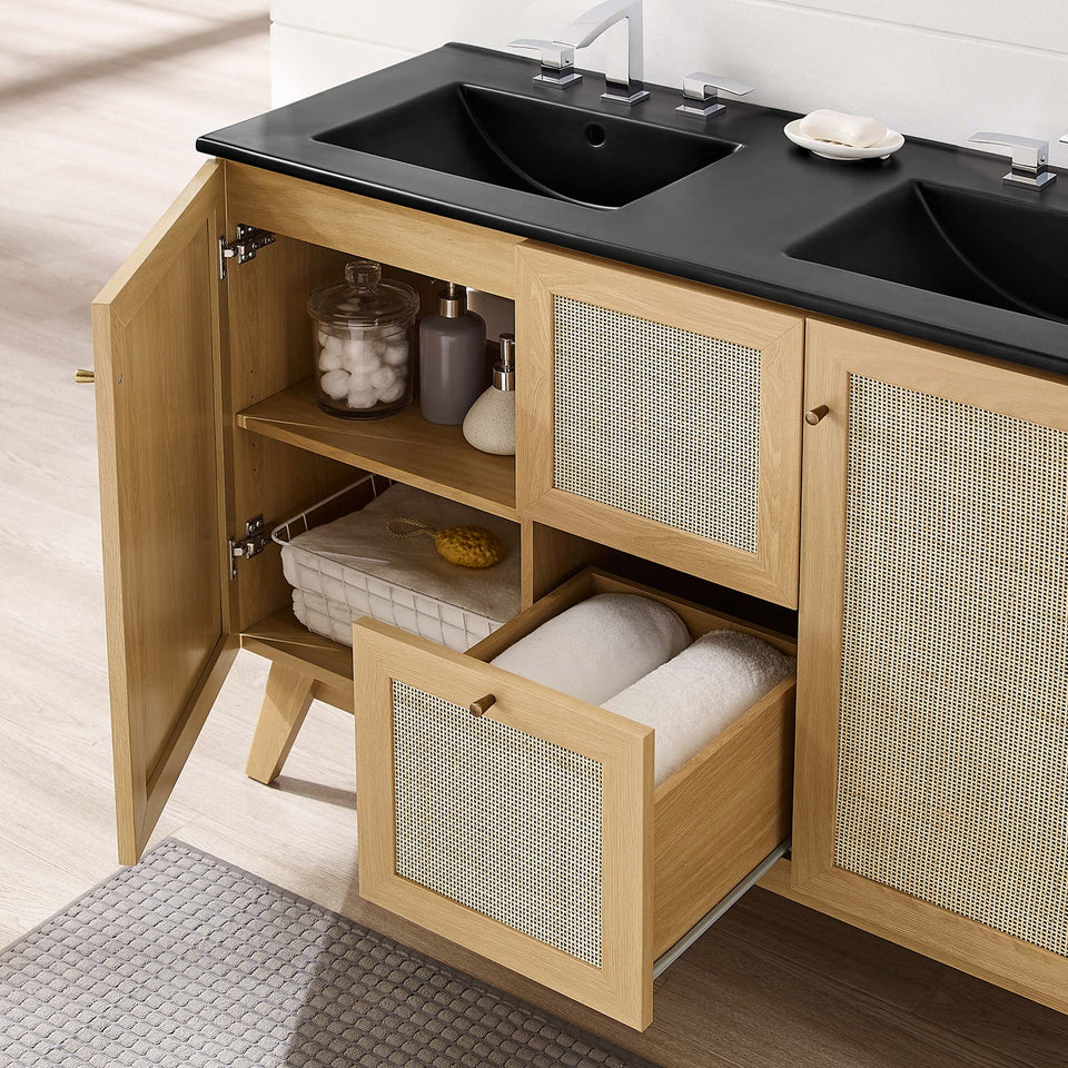 Soma 48" Double Sink Bathroom Vanity by Modway