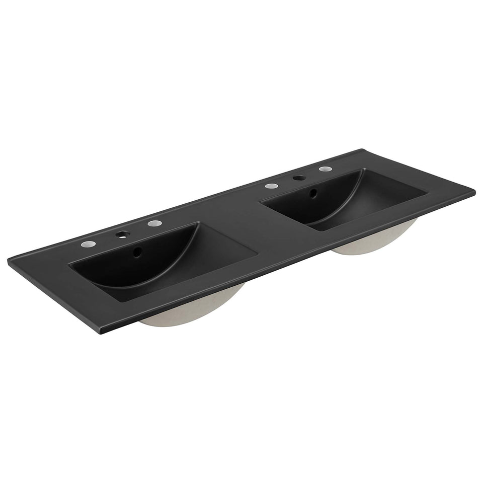 Soma 48" Double Sink Bathroom Vanity by Modway