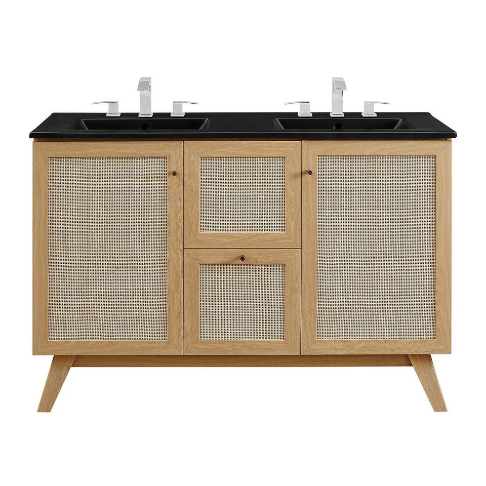 Soma Bathroom Vanity with Black Basin Included by Modway