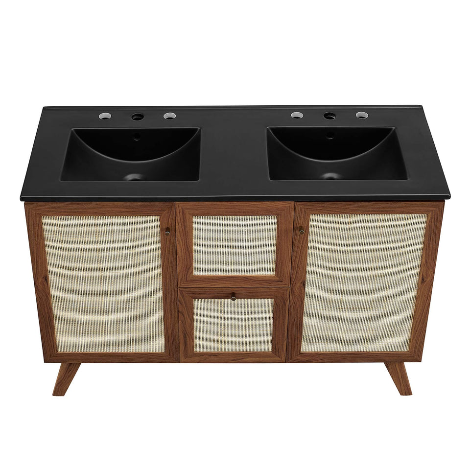Soma Bathroom Vanity with Black Basin Included by Modway