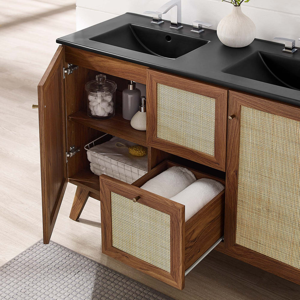 Soma 48" Double Sink Bathroom Vanity by Modway