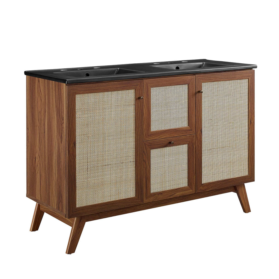 Soma Bathroom Vanity with Black Basin Included by Modway