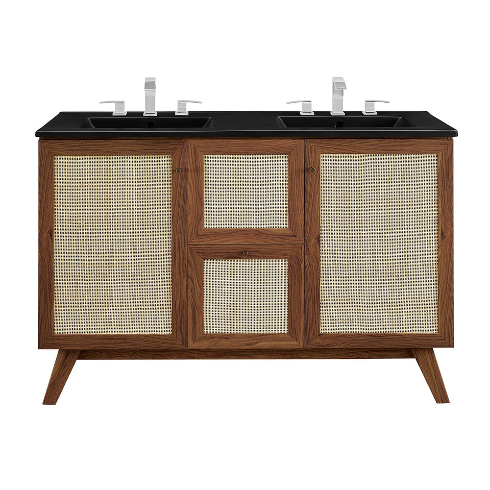 Soma 48" Double Sink Bathroom Vanity by Modway