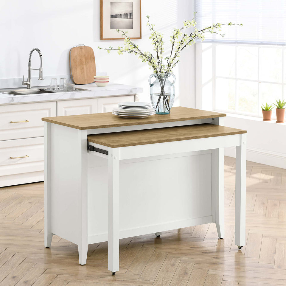 Garland Kitchen Island by Modway