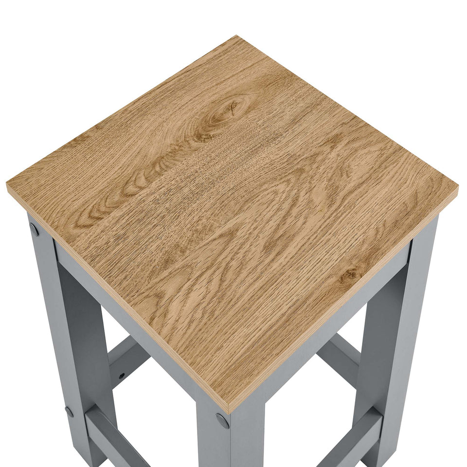 Galley 3-Piece Kitchen Island and Stool Set by Modway