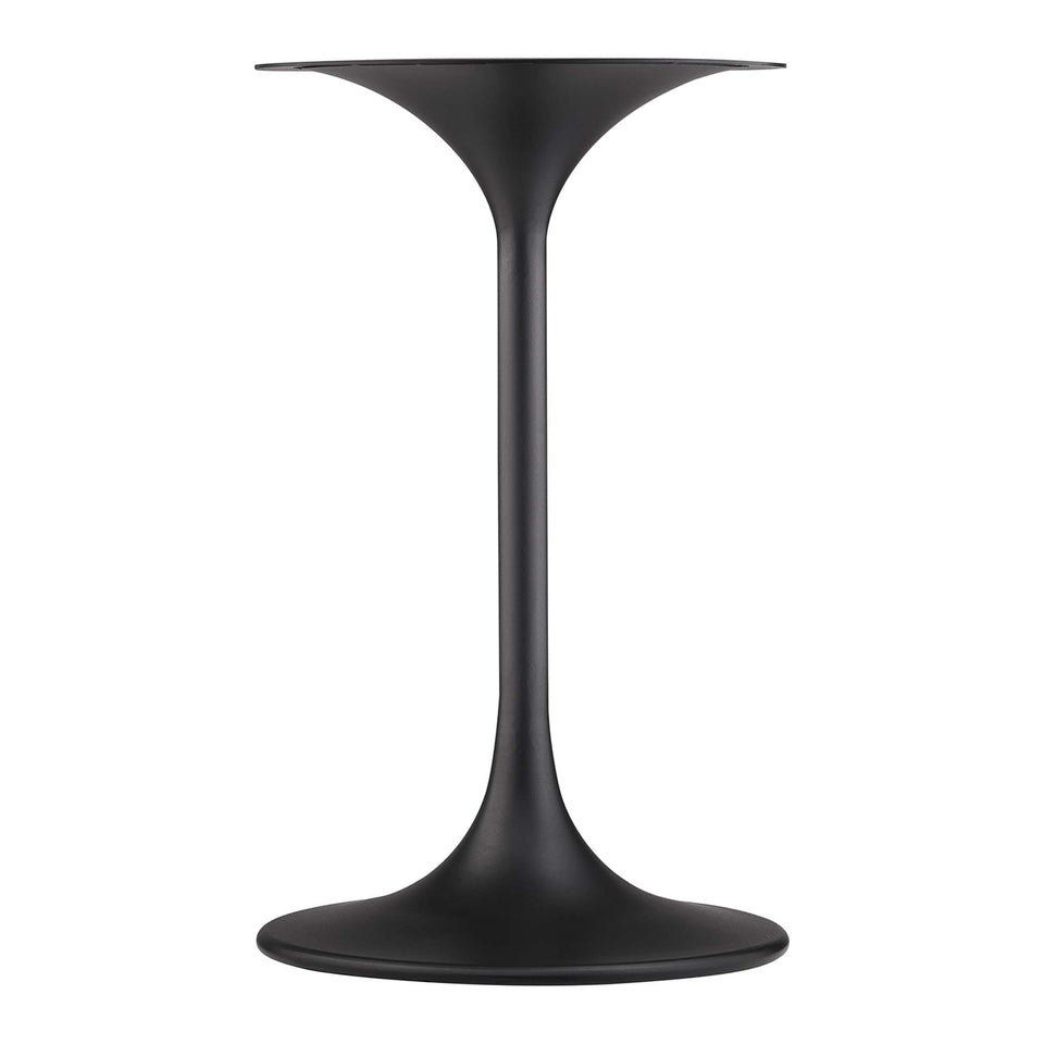 Lippa 20" Round Faux Travertine Side Table by Modway