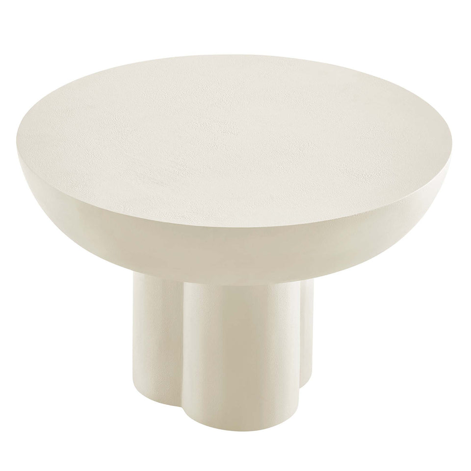 Caspian Round Concrete Coffee Table by Modway