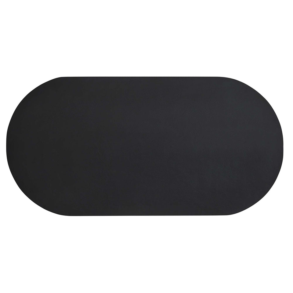Caspian 72" Oval Concrete Dining Table by Modway