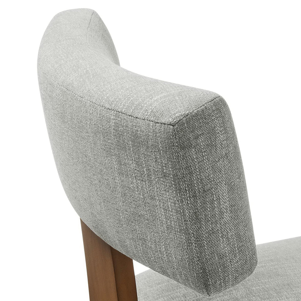 Nalani Fabric Upholstered Dining Chairs Set of 2 by Modway