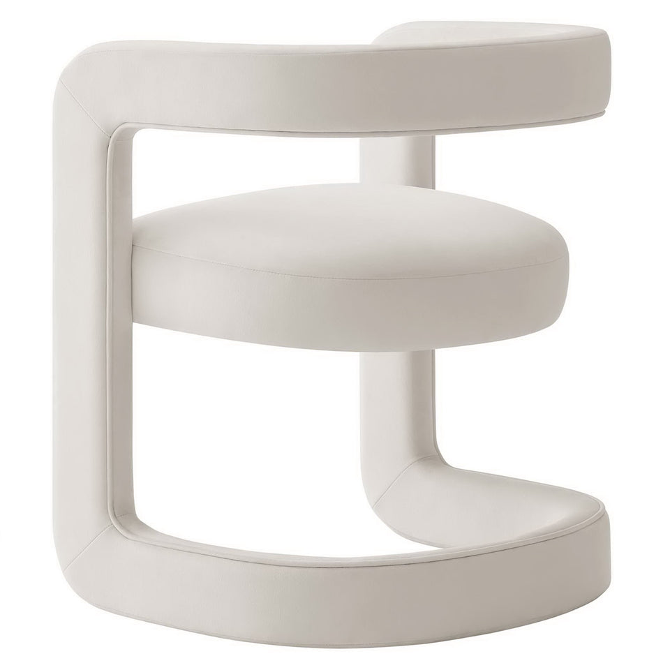 Winslow Performance Velvet Barrel Accent Chair by Modway