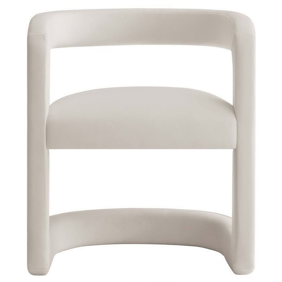 Winslow Performance Velvet Barrel Accent Chair by Modway