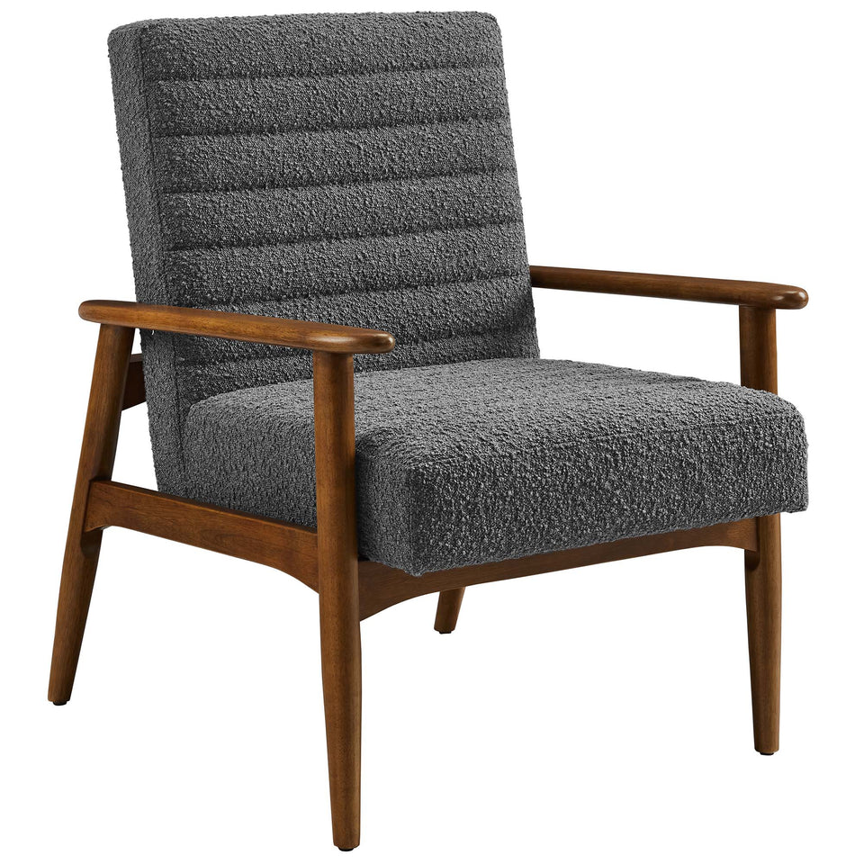Jensen Boucle Fabric Accent Chair by Modway