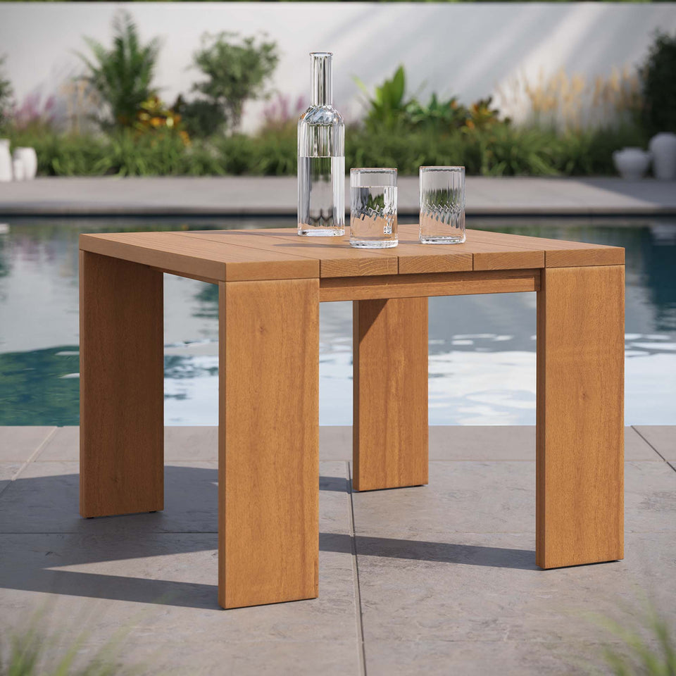 Tahoe 3-Piece Outdoor Patio Acacia Wood Furniture Set by Modway