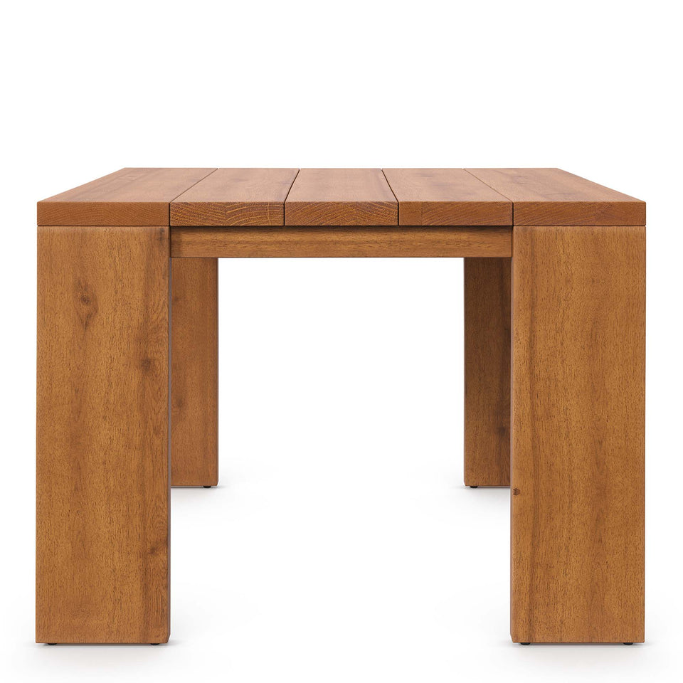 Tahoe 5-Piece Outdoor Patio Acacia Wood Furniture Set by Modway