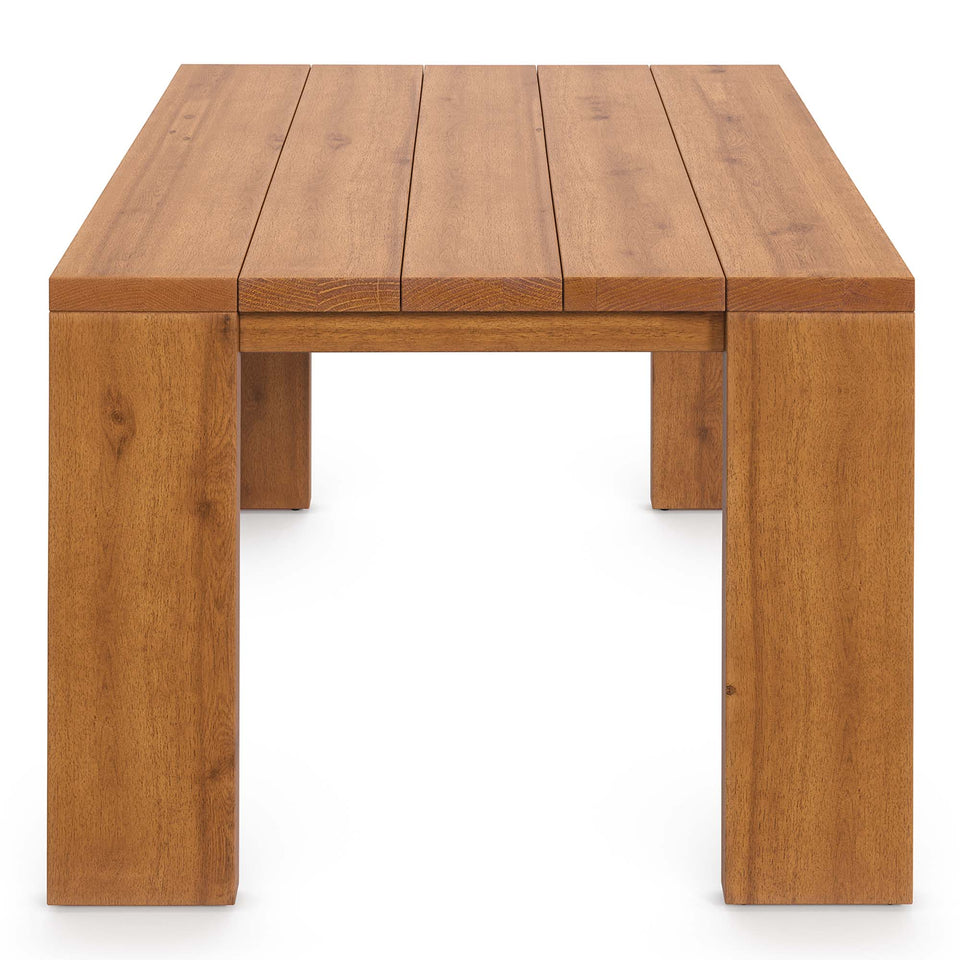 Tahoe 5-Piece Outdoor Patio Acacia Wood Furniture Set by Modway