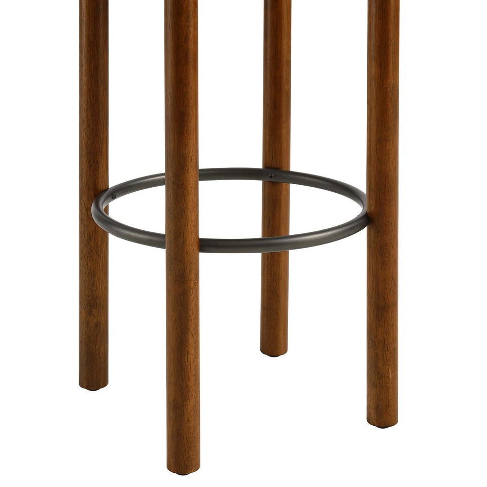 Fable Boucle Fabric Bar Stools Set of 2 by Modway