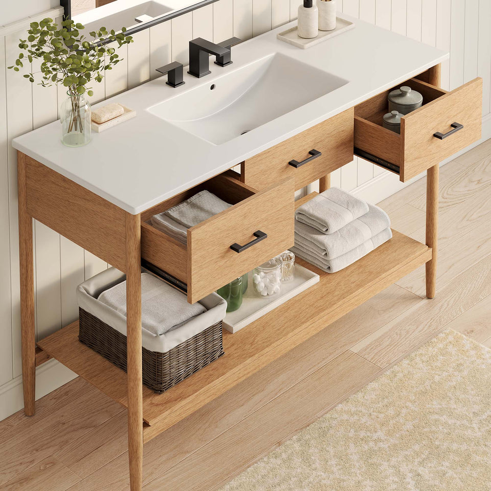 Zaire 48" Single Sink Bathroom Vanity by Modway