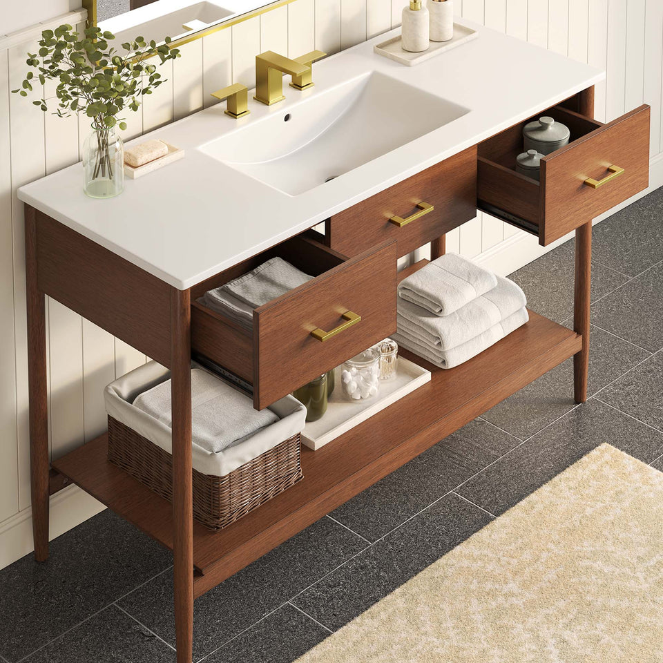 Zaire 48" Single Sink Bathroom Vanity by Modway
