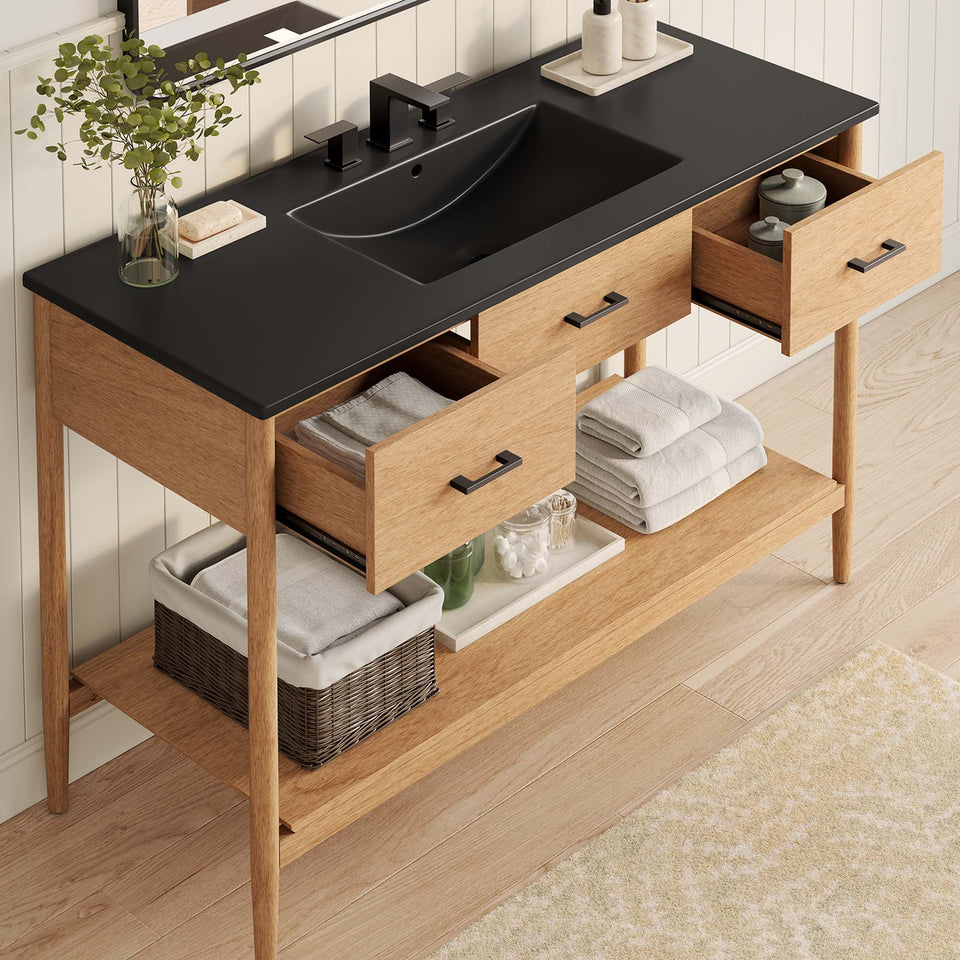 Zaire 48" Single Sink Bathroom Vanity by Modway