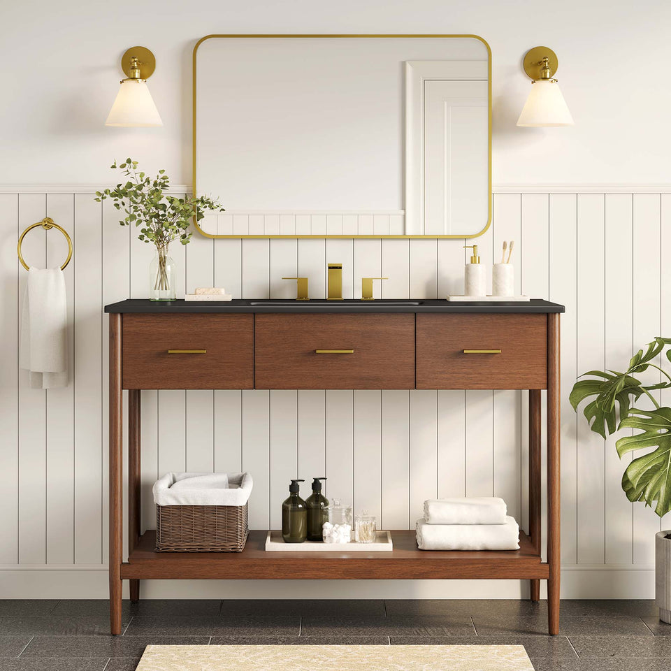 Zaire 48" Single Sink Bathroom Vanity by Modway