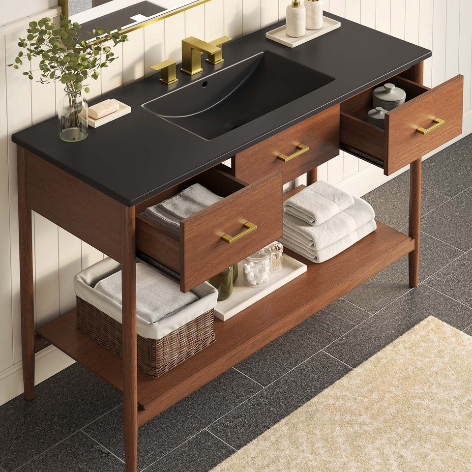 Zaire 48" Single Sink Bathroom Vanity by Modway
