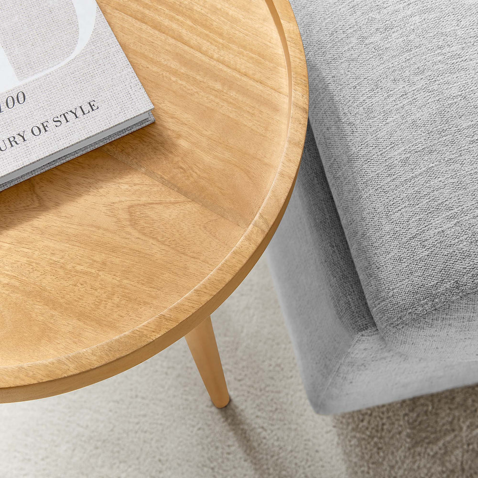 Chiro Round Wood Side Table by Modway