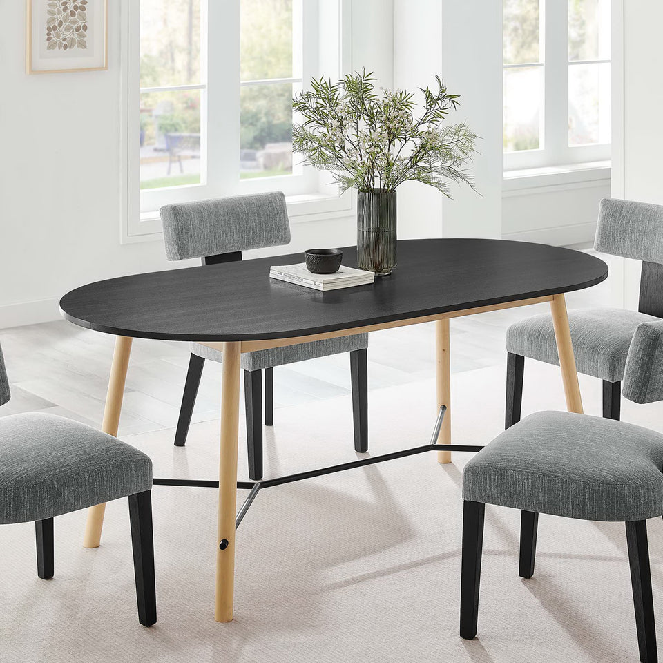 Infuse 71" Wood Grain Dining Table by Modway