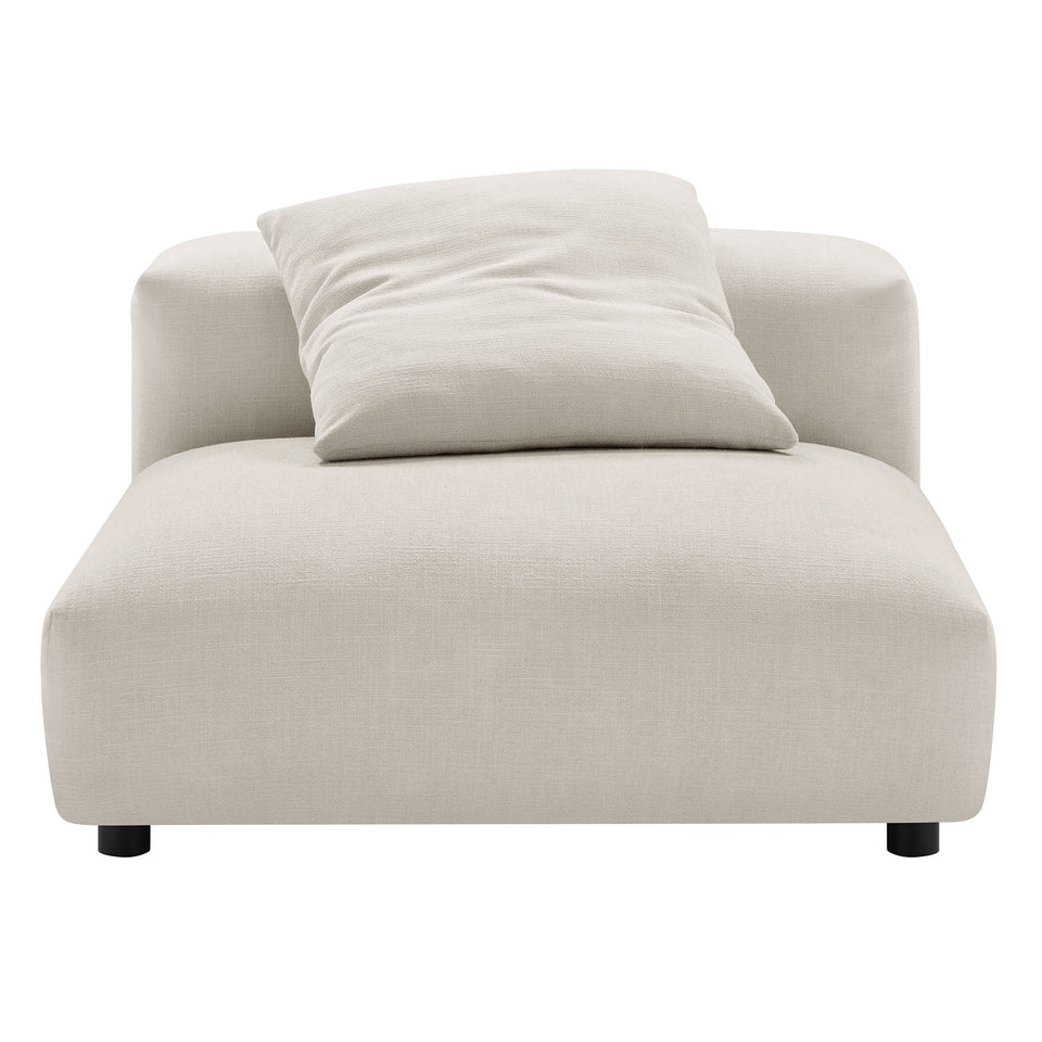 Solace 3-Piece Modular Upholstered Fabric Sofa by Modway