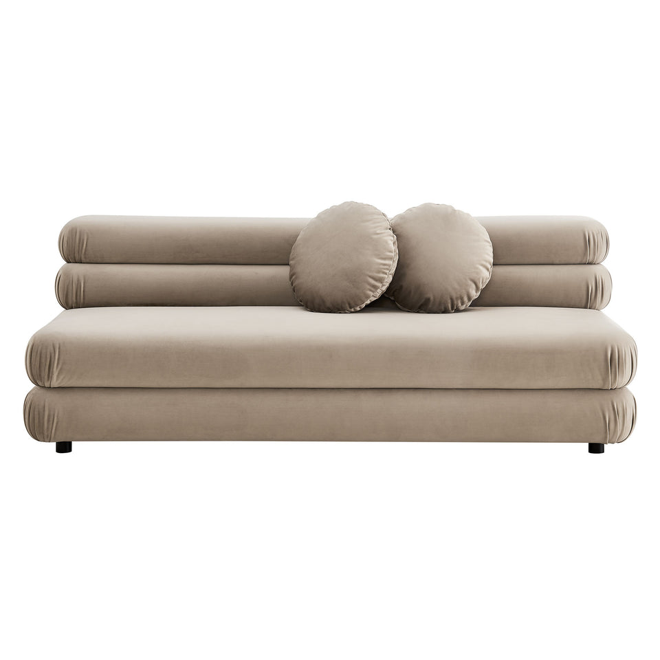 Jubilee Modular Performance Velvet Armless Loveseat by Modway