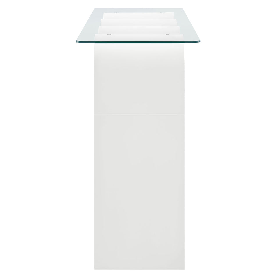 Ondine Glass Top 50" Console Table by Modway