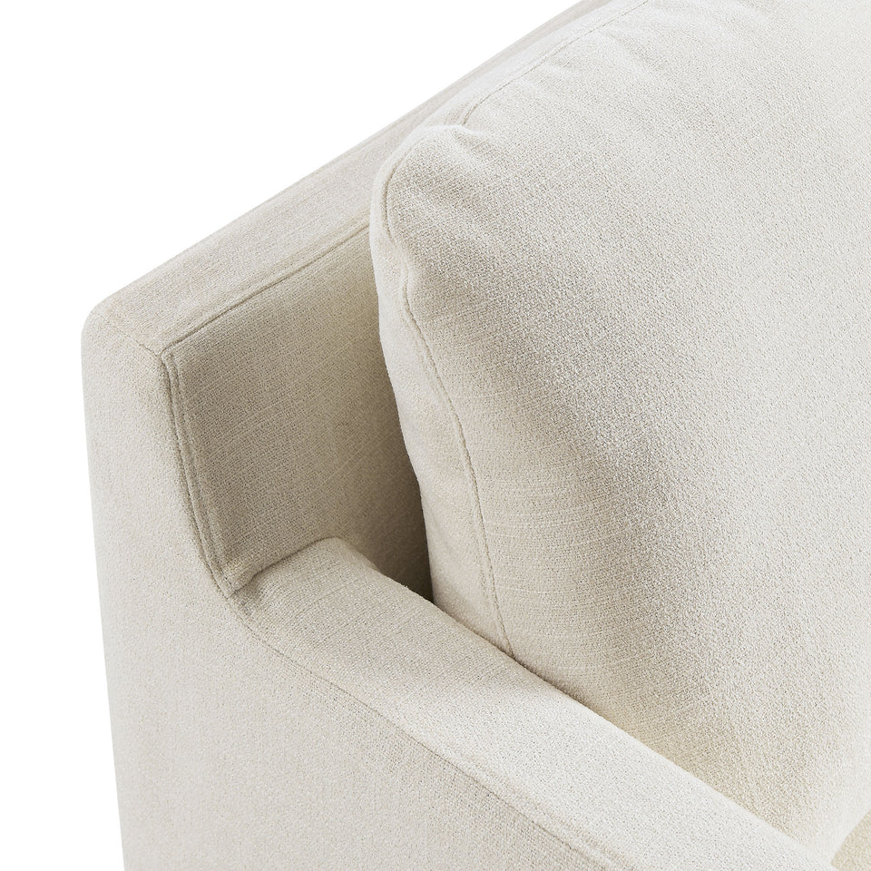 Serene Fabric Slipcovered Swivel Armchair by Modway