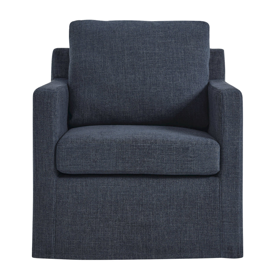 Serene Fabric Slipcovered Swivel Armchair by Modway