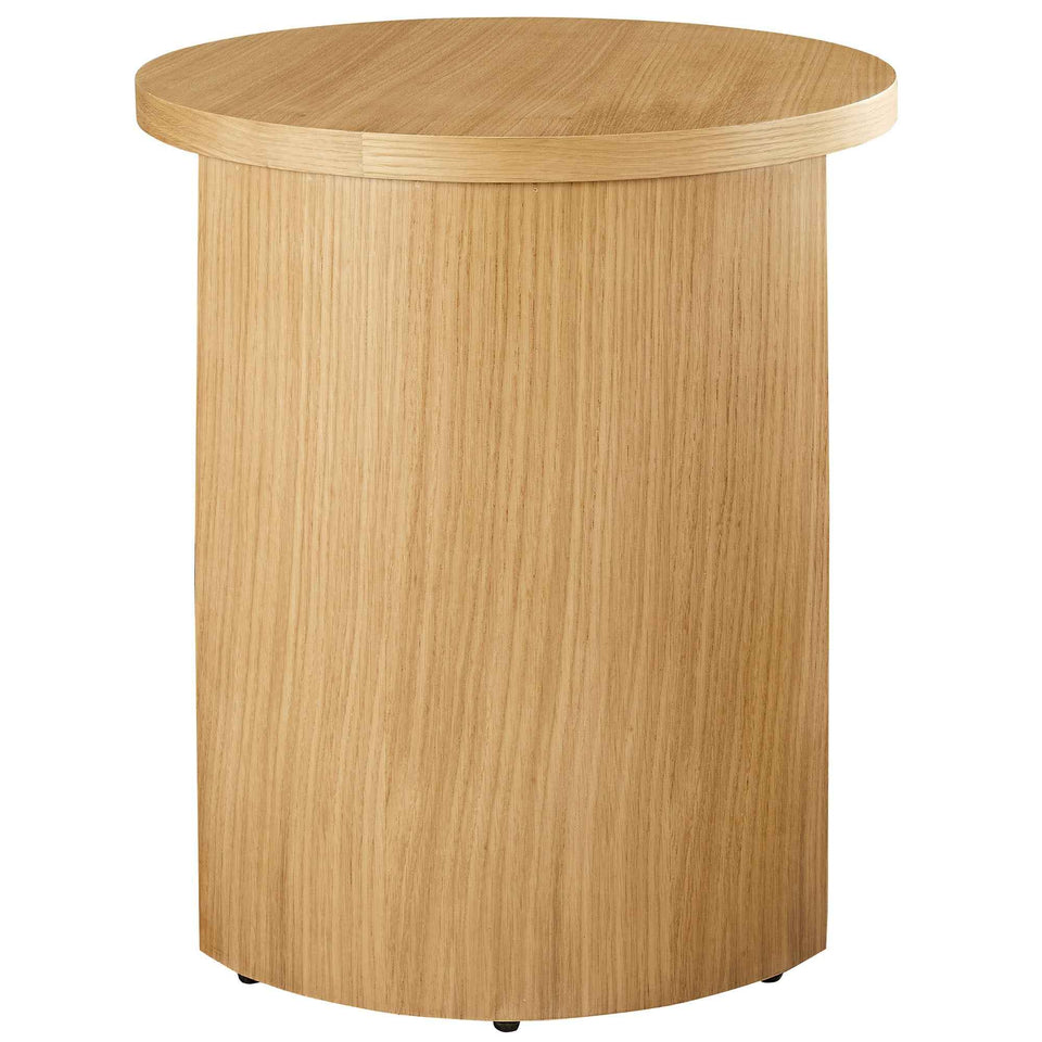Aspect Round Wood End Table by Modway