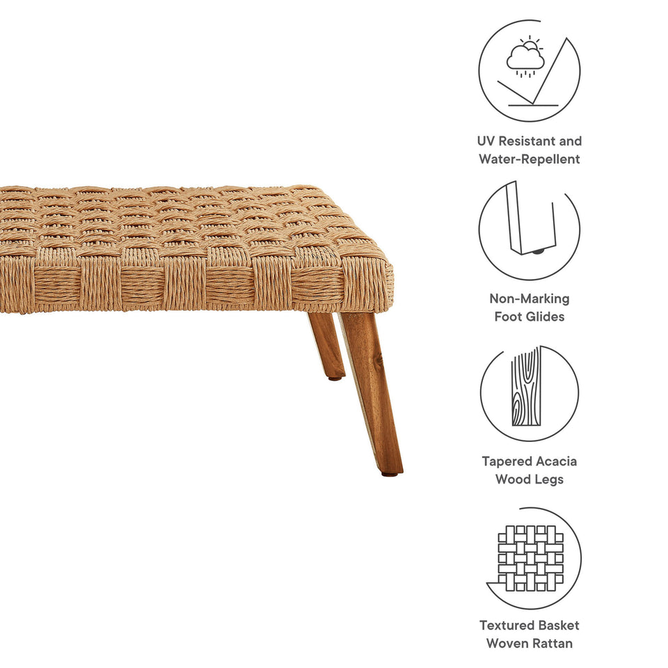 Thames Outdoor Patio Wicker Outdoor Patio Rattan Coffee Table by Modway