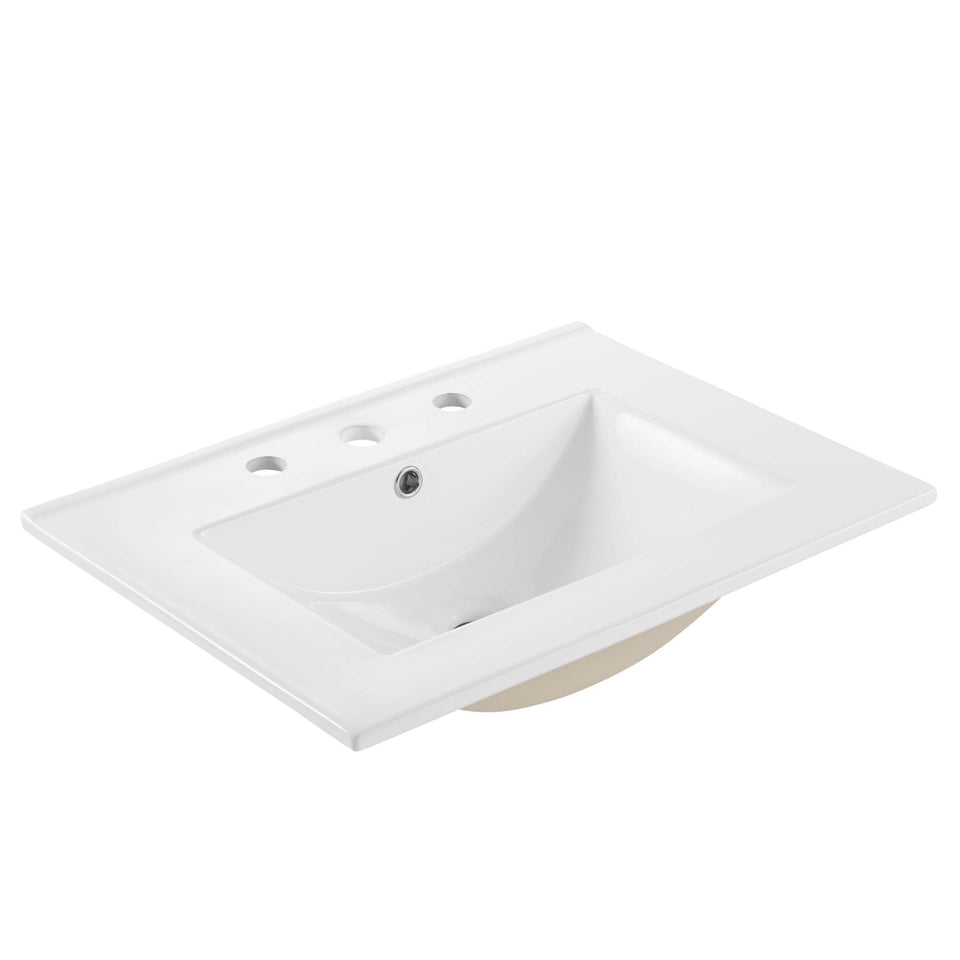 Render 62" Wall-Mount Double Sink Bathroom Vanity by Modway