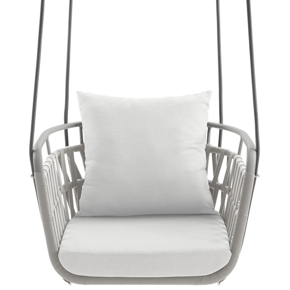 Kaliah Outdoor Patio Aluminum Swing Chair by Modway