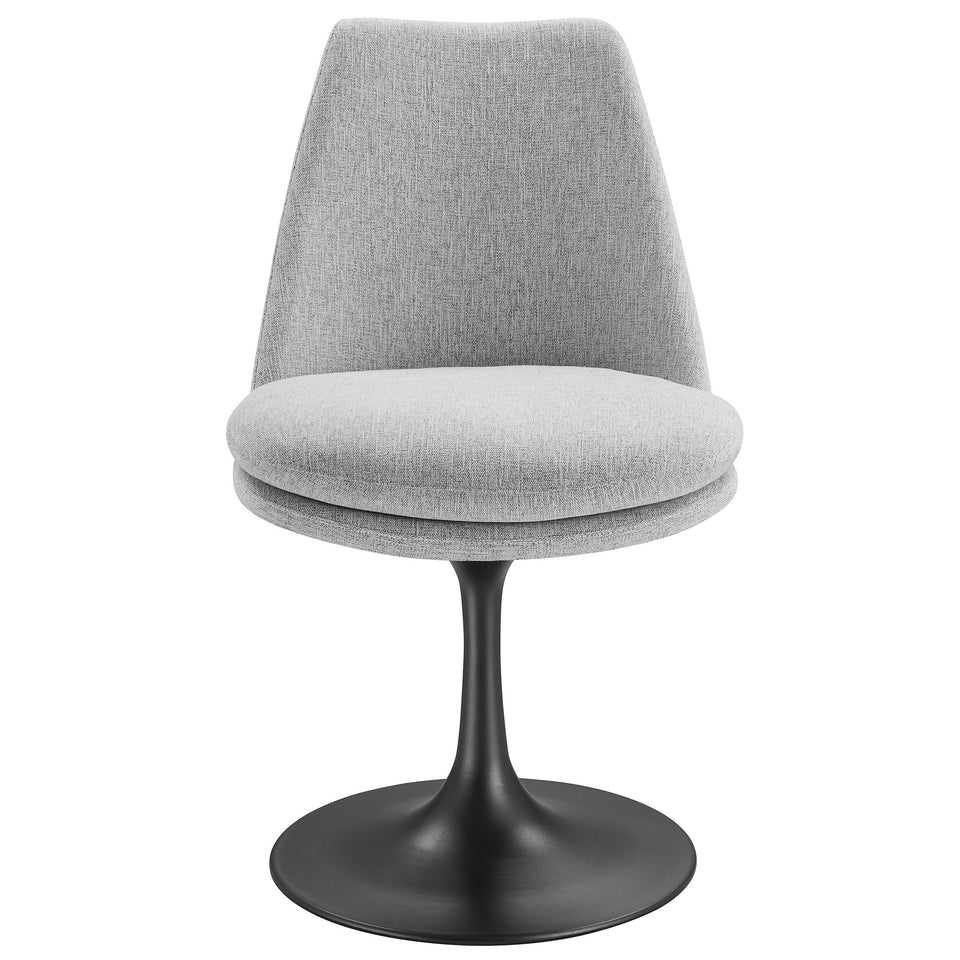 Lippa Swivel Dining Upholstered Side Chair by Modway