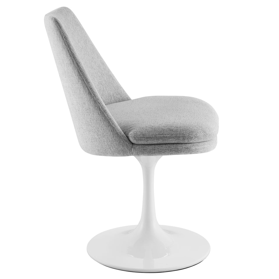 Lippa Swivel Dining Upholstered Side Chair by Modway