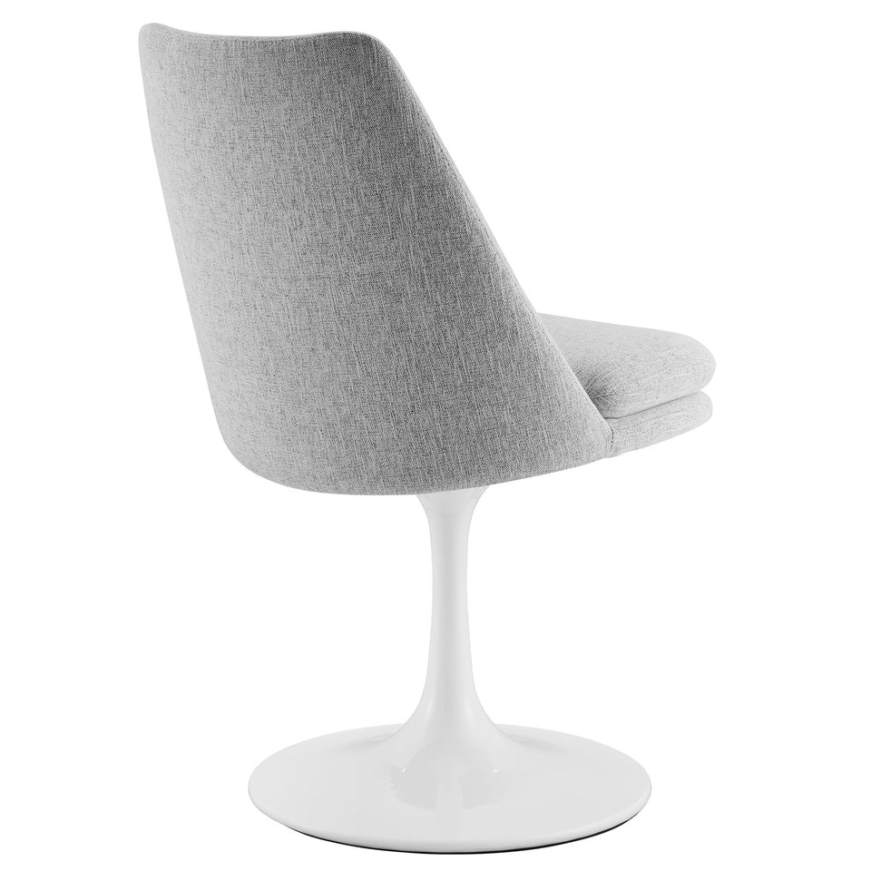 Lippa Swivel Dining Upholstered Side Chair by Modway