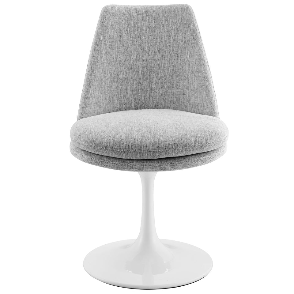 Lippa Swivel Dining Upholstered Side Chair by Modway