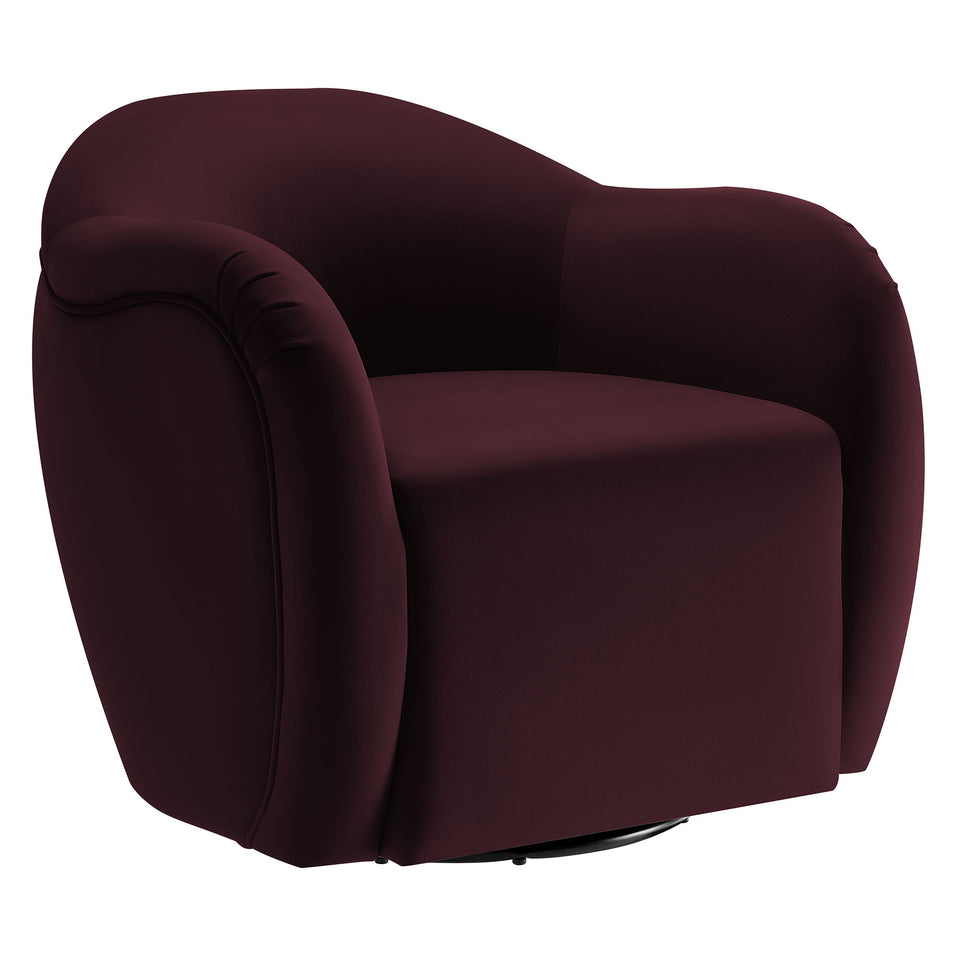Compose Performance Velvet Swivel Armchair by Modway