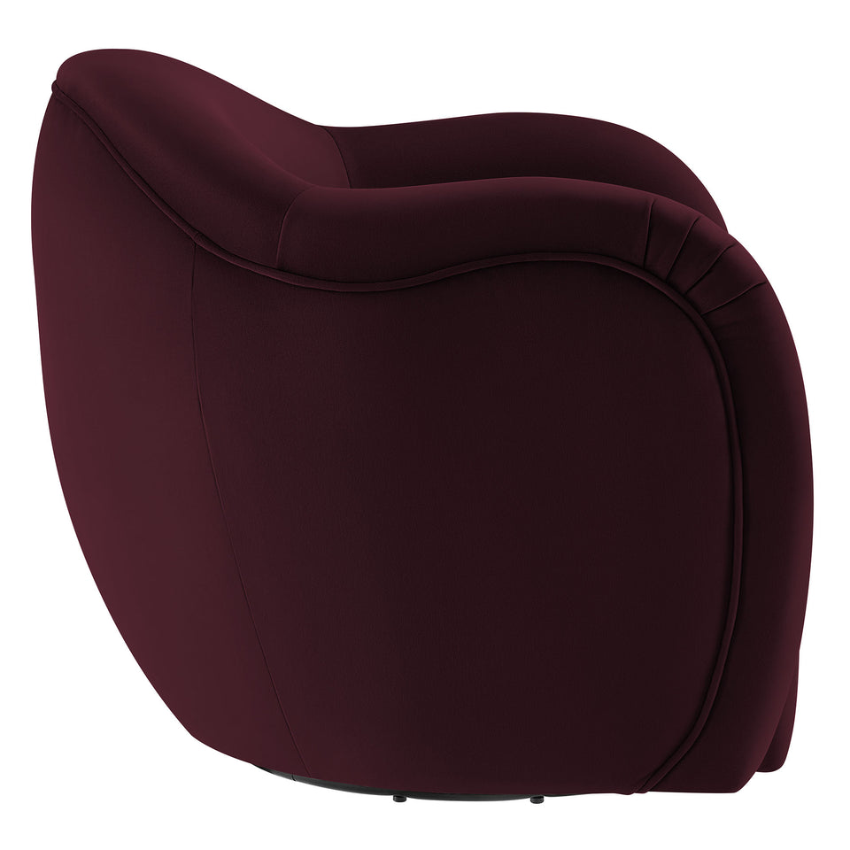 Compose Performance Velvet Swivel Armchair by Modway