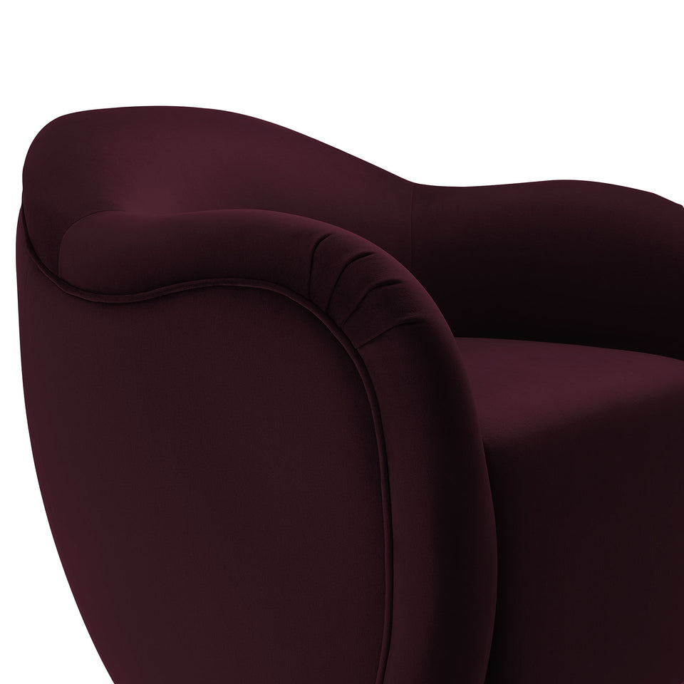 Compose Performance Velvet Swivel Armchair by Modway