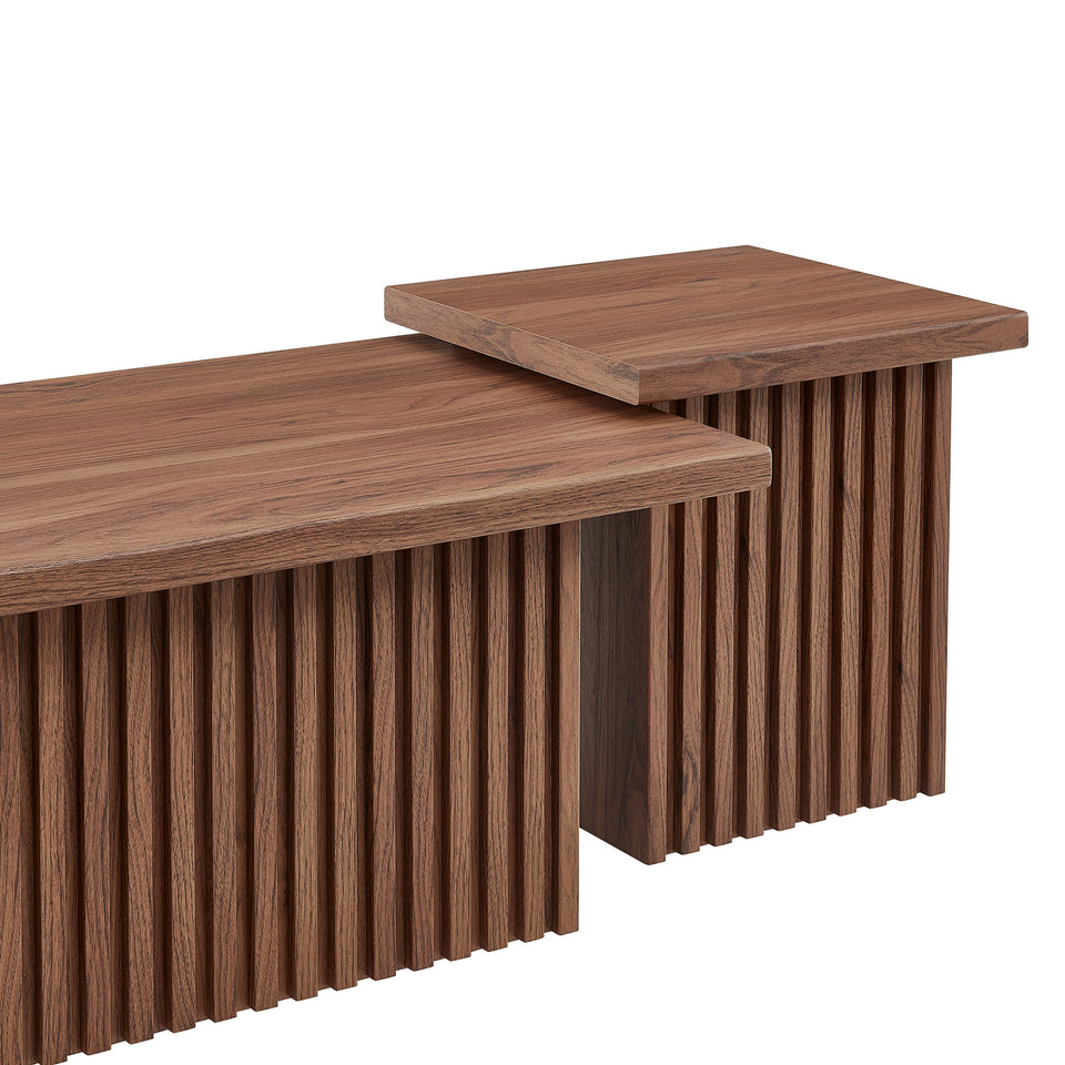 Render Nesting Coffee Tables Set of 2 by Modway