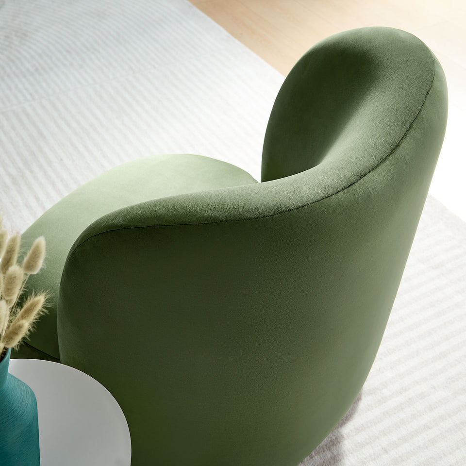 Monroe Performance Velvet Accent Chair by Modway