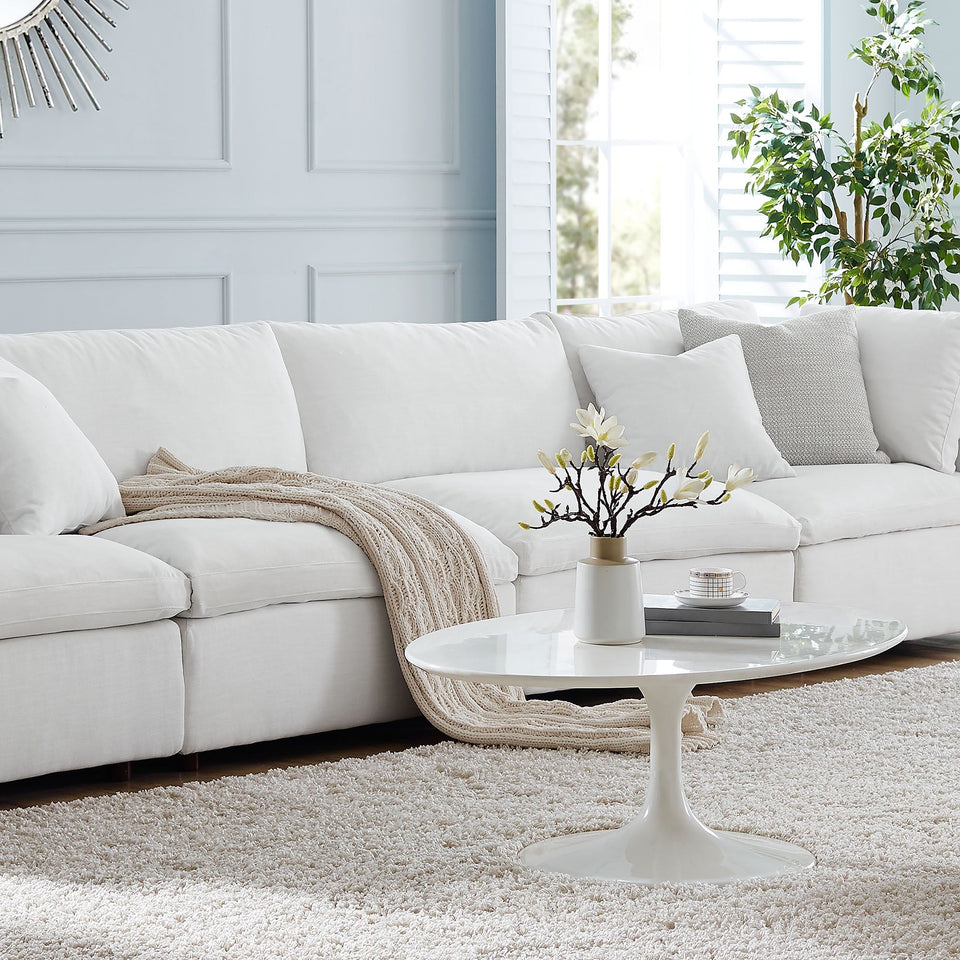 Commix Down Filled Overstuffed 3-Piece Armless Sectional Sofa by Modway