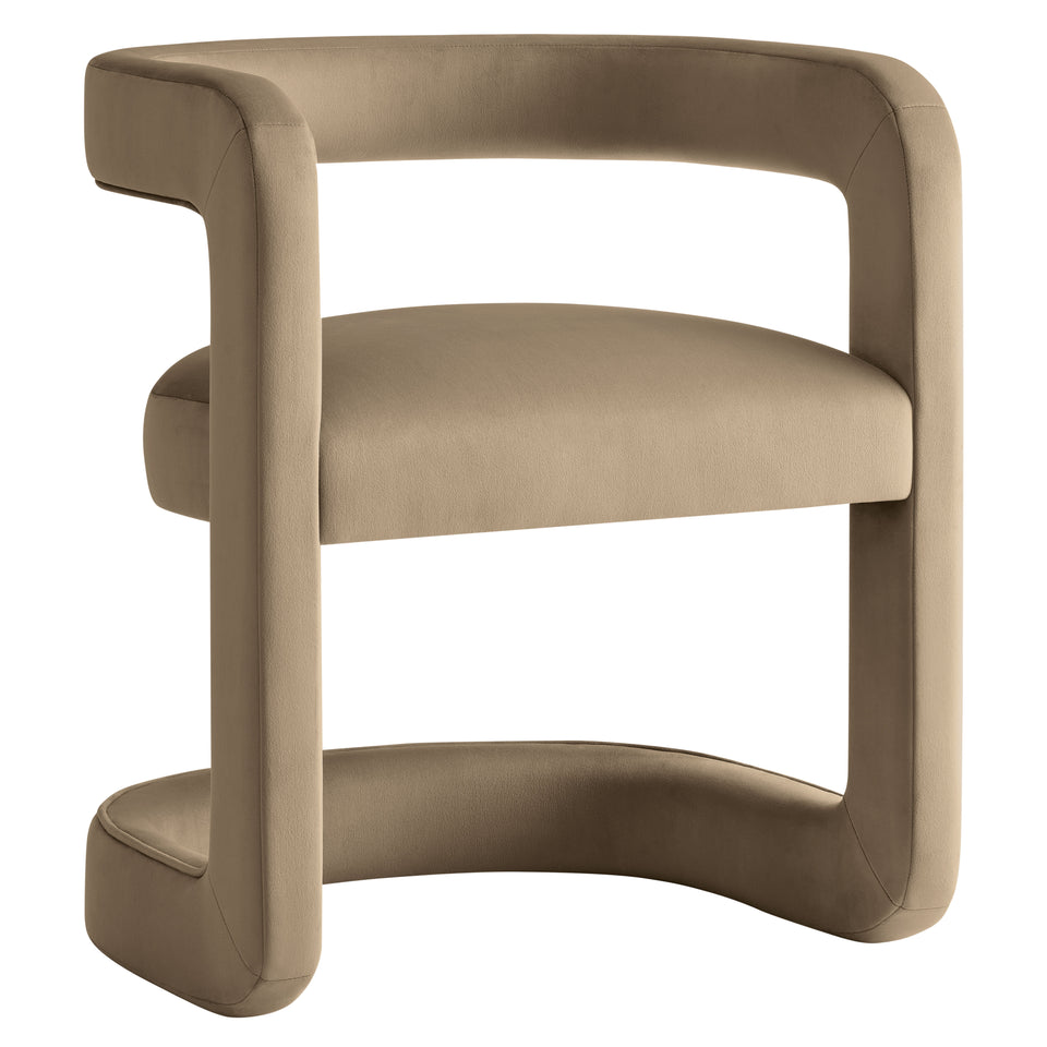 Winslow Barrel Performance Velvet Dining Chair by Modway