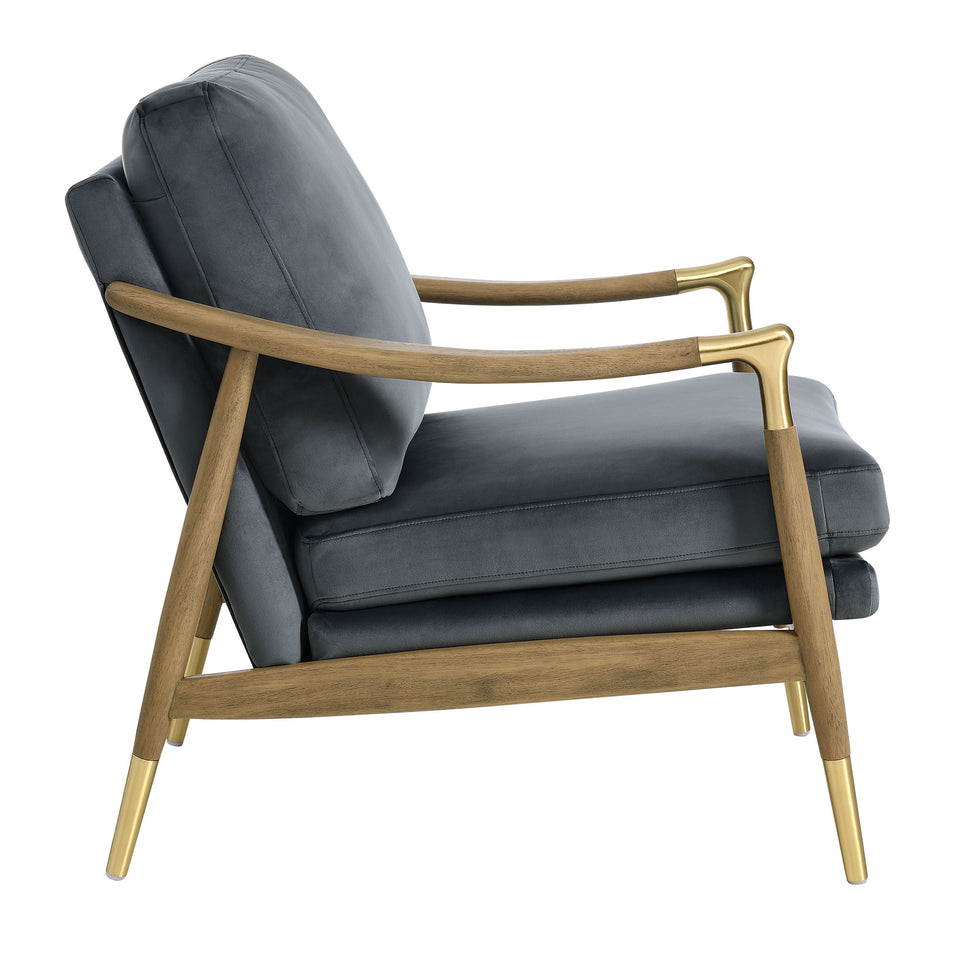 Langford Performance Velvet Accent Armchair by Modway