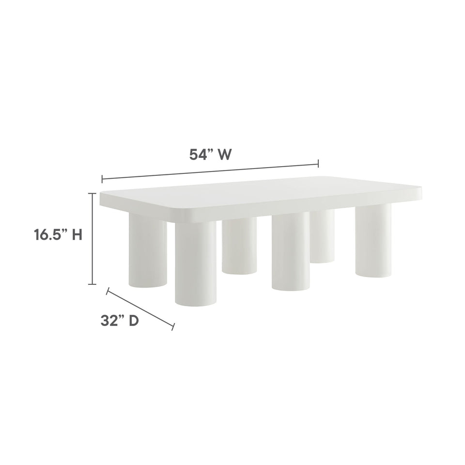 Cleo 54" Rectangular Coffee Table by Modway