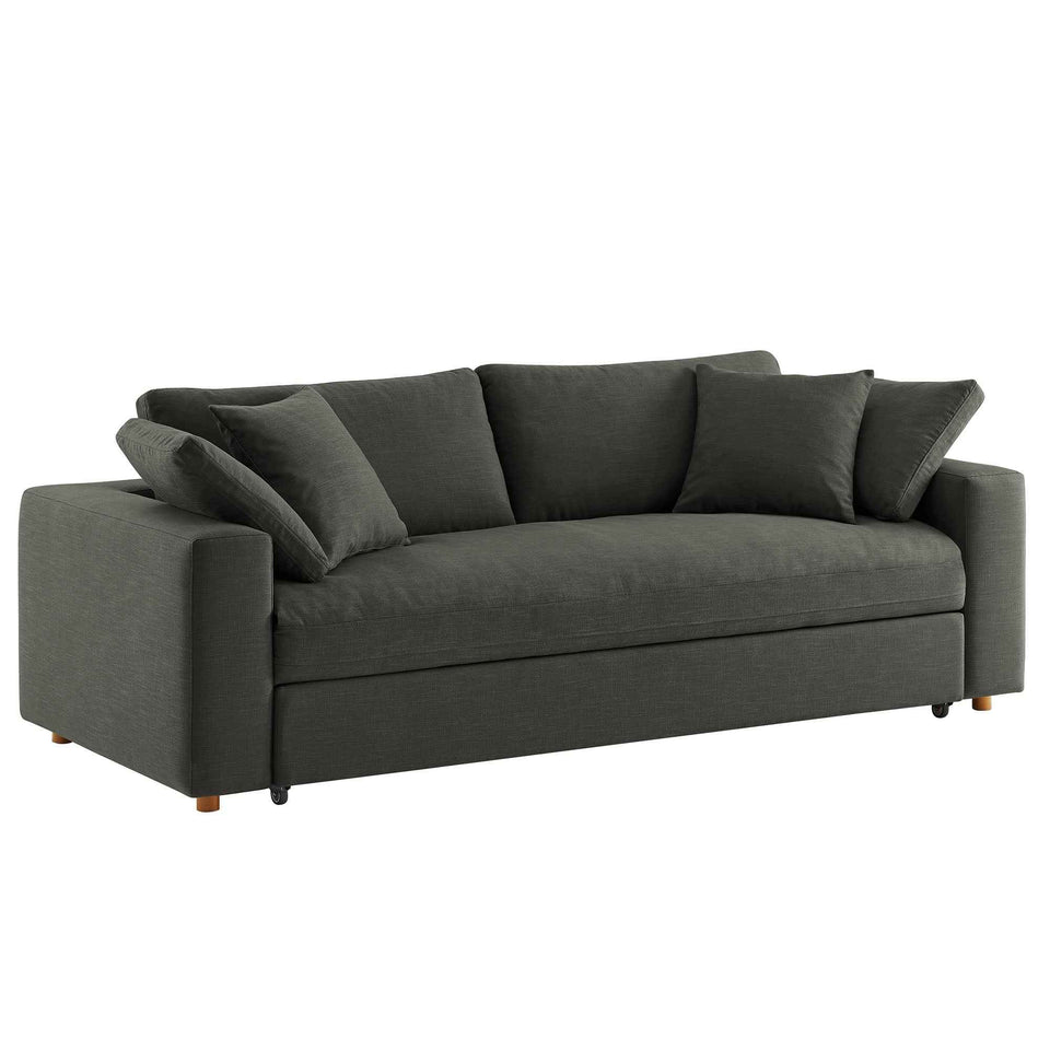 Commix Down Filled Overstuffed Sleeper Sofa